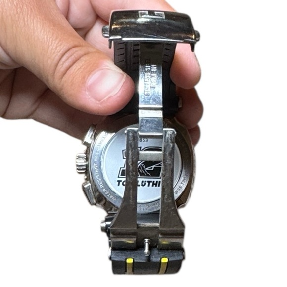 Tissot T-Race Thomas Luthi Limited Edition Chronograph Men’s Watch Black/Yellow - Picture 7 of 13